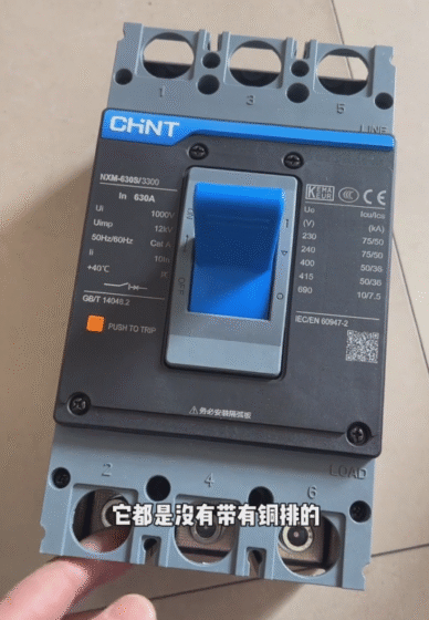 Chint moulded case circuit breaker​ NXM-63S/3300-32A