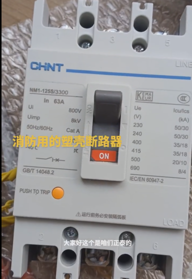 Chint NM1-125S/3300-63A Molded Case Circuit Breaker