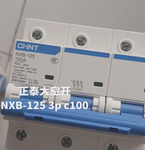 Chint NXB125-3P100A miniature circuit breaker