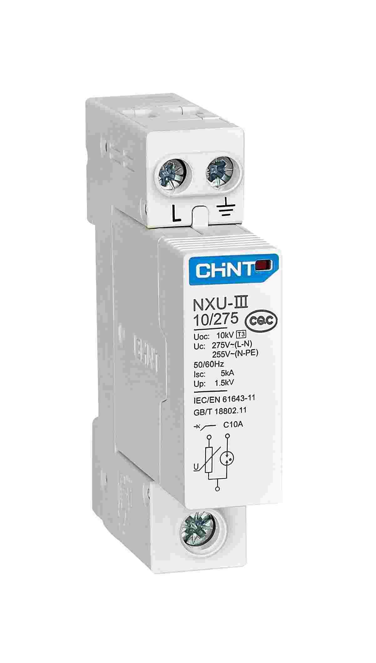 Chint 4P Surge Protector NXU-II 40/385