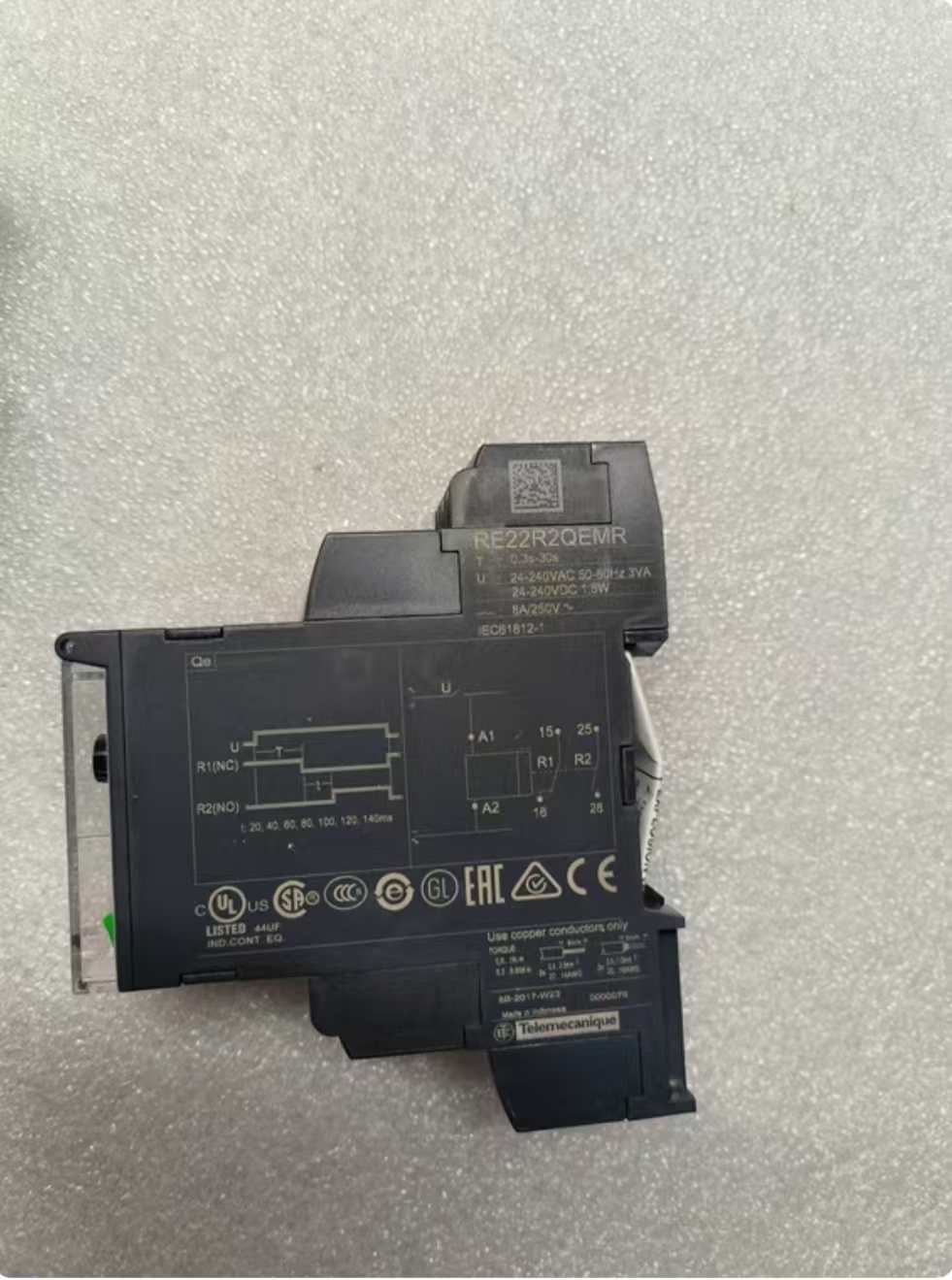 Schneider time relay RE22R2QEMR