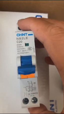 Chint NB2LE C20 circuit breaker
