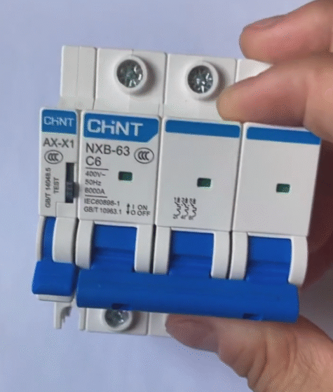 Chint NXB63-C6+AX-X1 circuit breaker