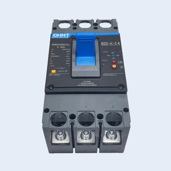 CHINT NXMLE-800A/4300A molded case residual current circuit breaker (RCBO)