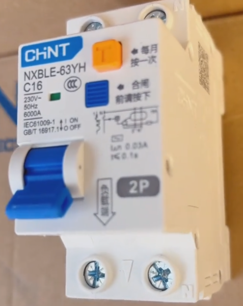 ​Chint Compact Leakage Protector NXBLE63YH – C16