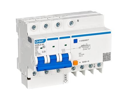 Chint NXBLE-63 3P+N C40A Residual Current Operated Circuit Breaker