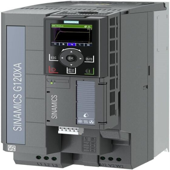 西门子 G120XA系列风机泵专用变频器6SL3220-1YD14-0UB0 功率1.5kW