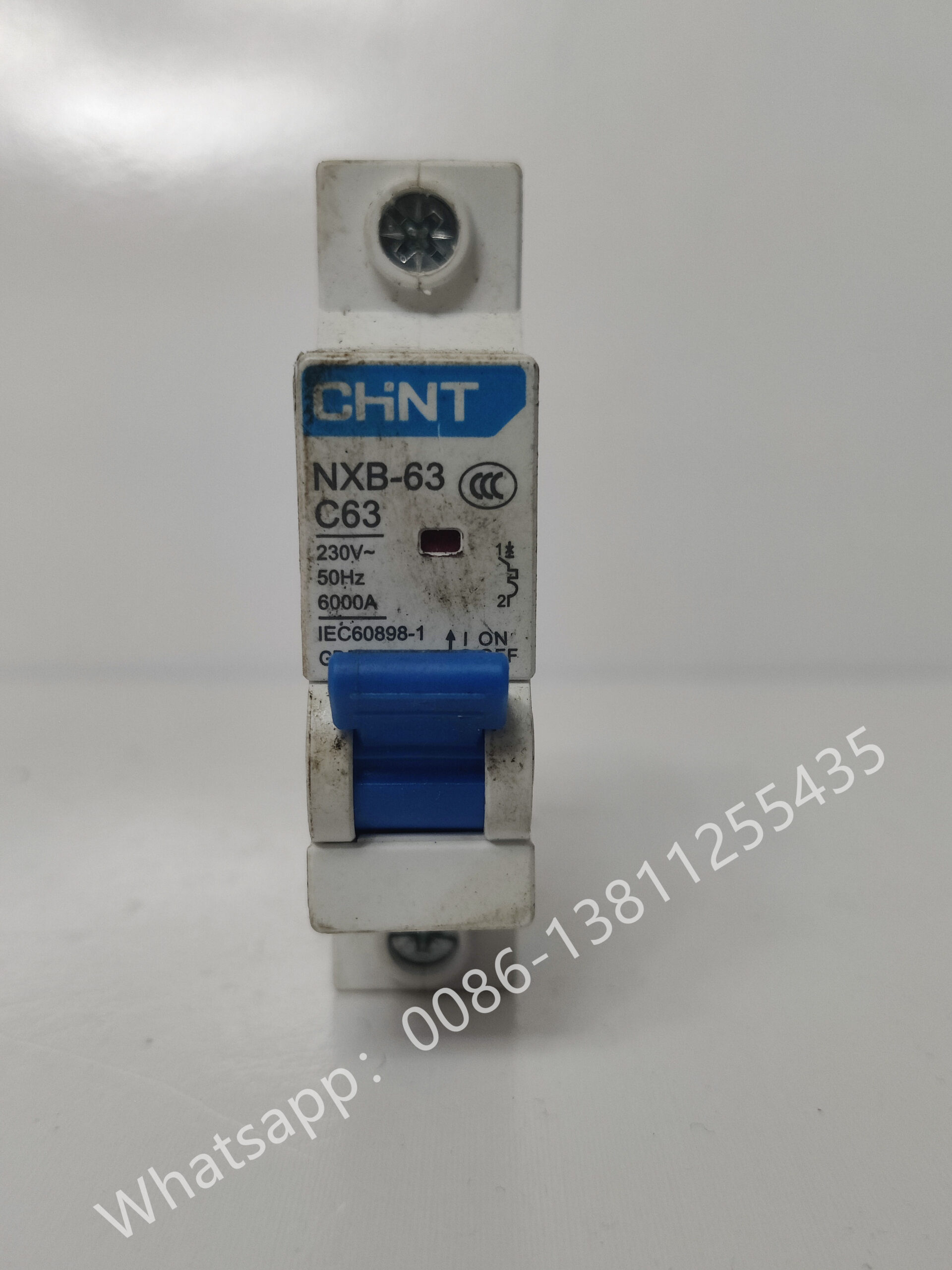 Chint NXB63-2P/C63 Miniature Circuit Breaker (MCB)