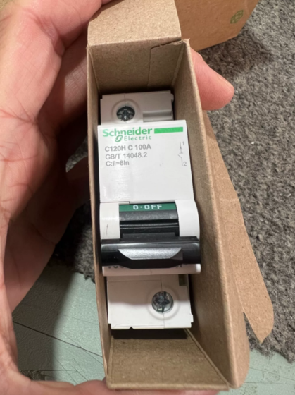 Schneider Acti9 Series A9I48191V120H1P-100A