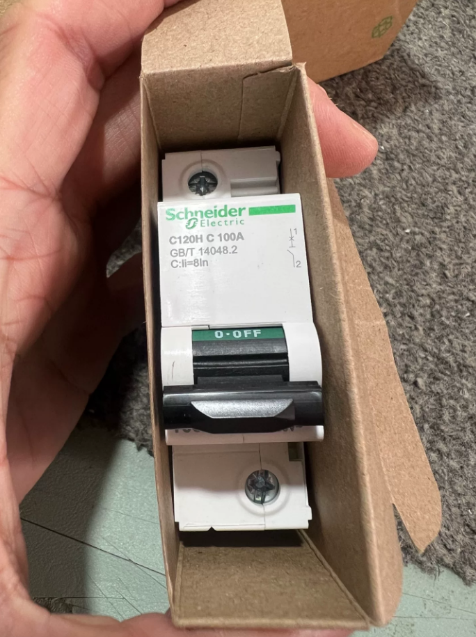 Schneider Acti9 Series A9I48191V120H1P-100A