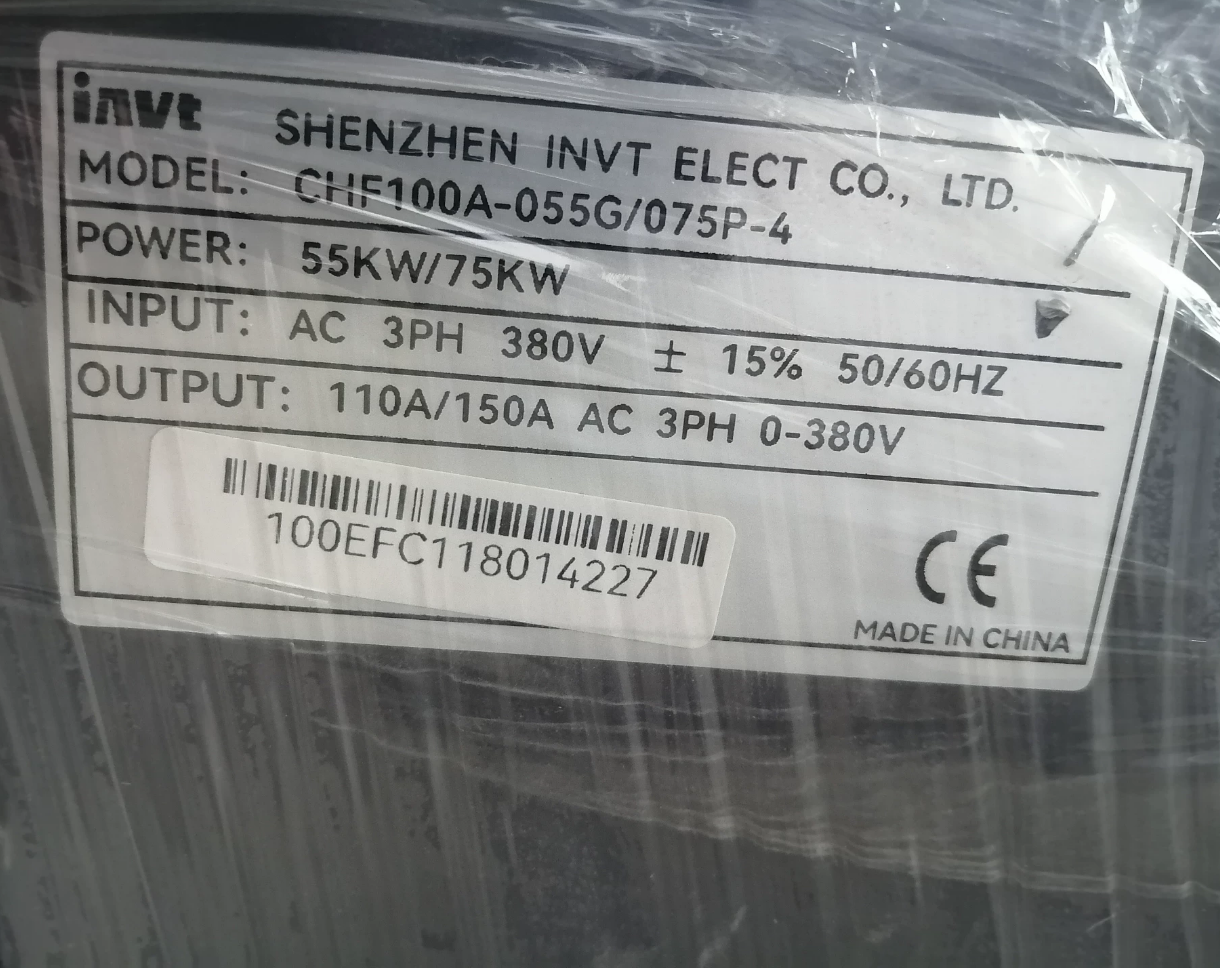  INVT-CHF100A-055G-075P-4 Converter