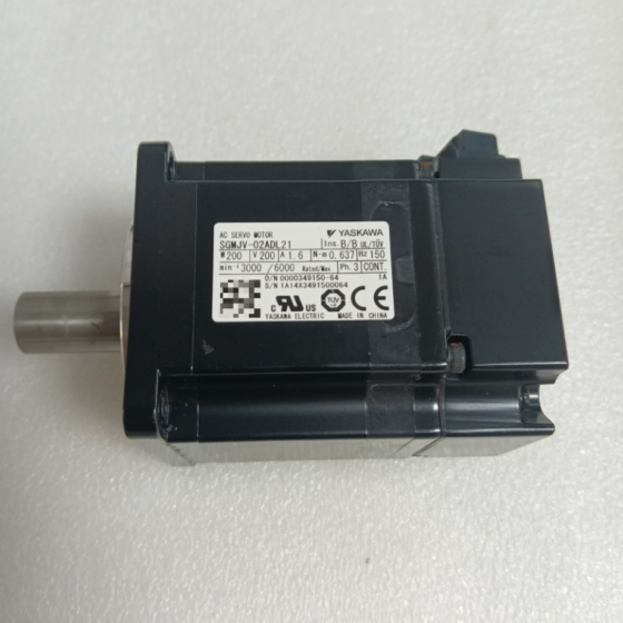 Yaskawa SGMJV-02ADL21 Servo Motor
