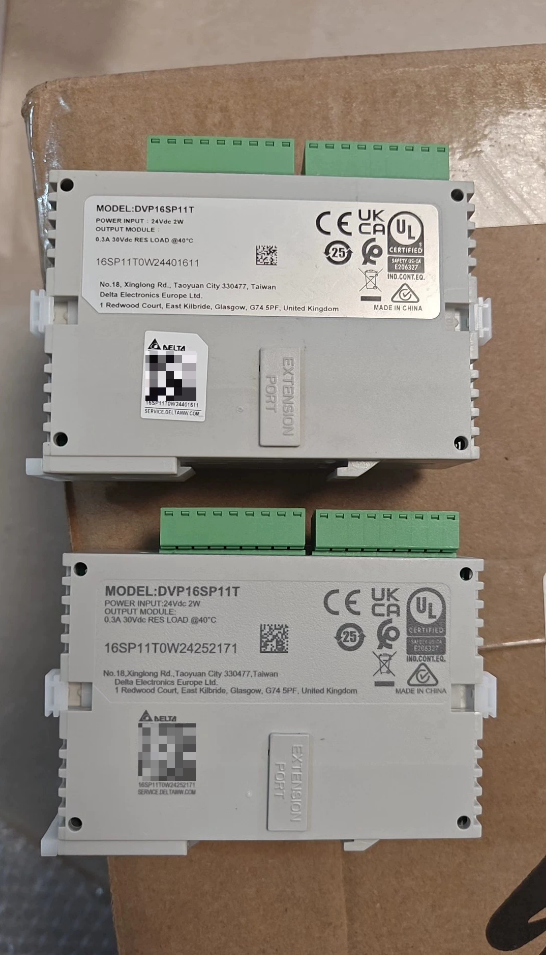 Delta DVP16SP11T Digital I/O Expansion Module