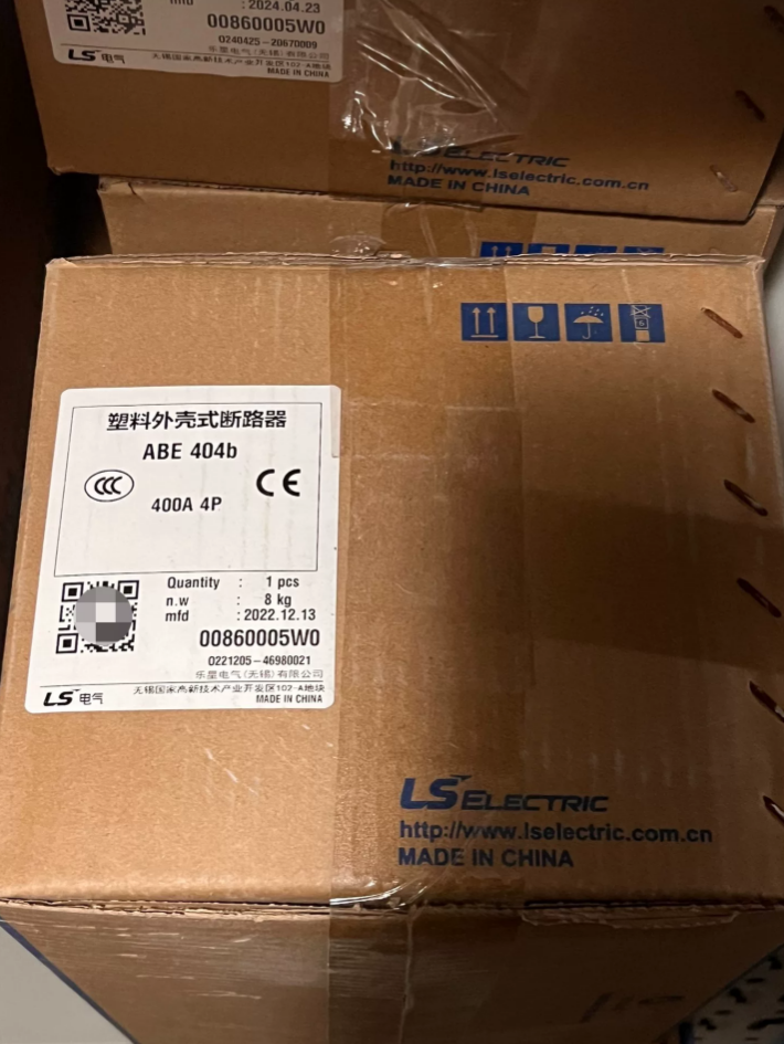  LS ELECTRIC ABE404B-4P-400A MCCB