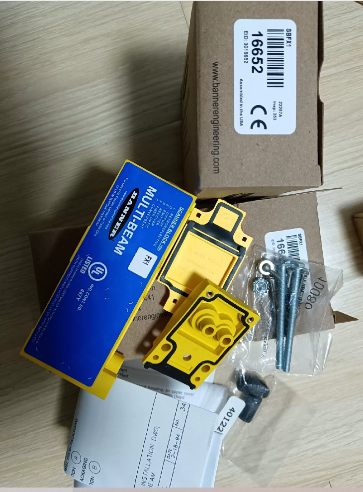 Banner SBFX1 Multi-Beam Fiber Optic Scanner Module