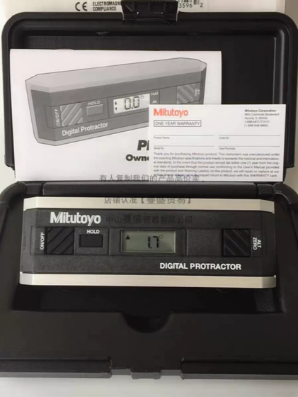  Mitutoyo Pro 360-950-317 Digital Protractor
