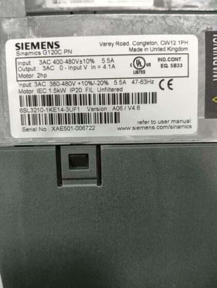Complete Explanation of Siemens SINAMICS G120C PN