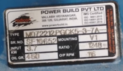M072212PGCK5-3-7A POWER BUILD PVT LTD