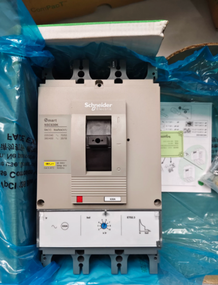 NSC630K-3P-630A is a Schneider NSC series moulded case circuit breaker (MCCB), a core component for power distribution protection. It provides overload, short-circuit and earth fault protection for three‑phase circuits, and is a key protective device in industrial and commercial power distribution systems.