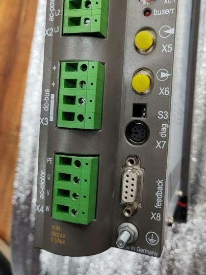 Schneider VDM01D10AA00 Servo Drive Product series code: ELAU PacDrive MC-4 series servo drive module