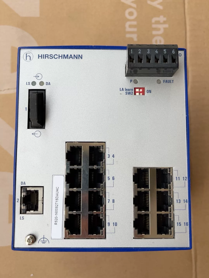 Hirschmann RS20-1600S2T1SDAUHC Industrial Ethernet Switch