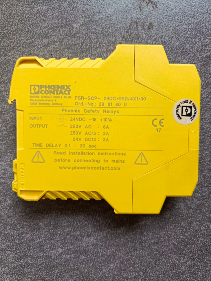 Phoenix 2981800 Safety Relay