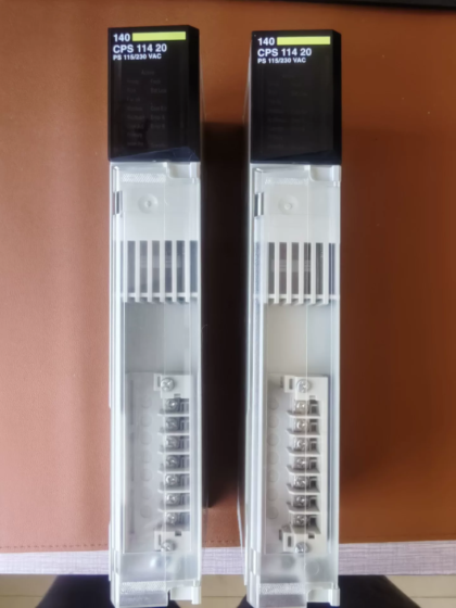 The Schneider 140CPS11420 is an AC input power supply module dedicated to the Modicon Quantum automation platform. Its official full model designation is 140-CPS-114-20. It supports 115/230 VAC wide voltage input and 5.1 VDC output, working in standalone mode (11A) and parallel redundant mode (total 20A). Built with multi-protection circuits, it fits Quantum-series PLC backplanes and provides stable and reliable power for industrial automation control systems.
