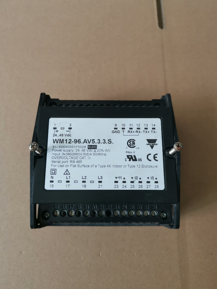 Feasibility Analysis: Replacing WM12-96AV5.3.3.S with WM1596AV53XoSX The two models are physically installation-compatible, but there are critical differences in power supply type and functional configuration. Adjustments shall be made according to system requirements: confirm the voltage range for the self-powered design; communication functions are fully compatible; display performance and measurement accuracy are upgraded. The main limitation is no auxiliary power supply suppor