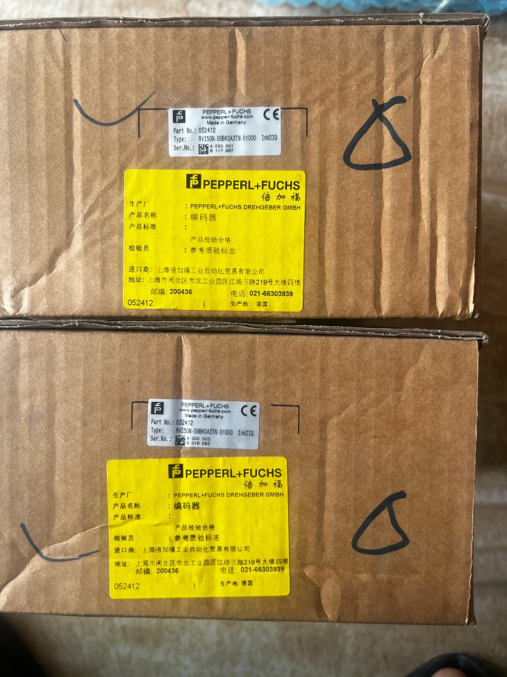 Pepperl+Fuchs (P+F) Encoder RVI50N-09BK0A3TN-01000-052412