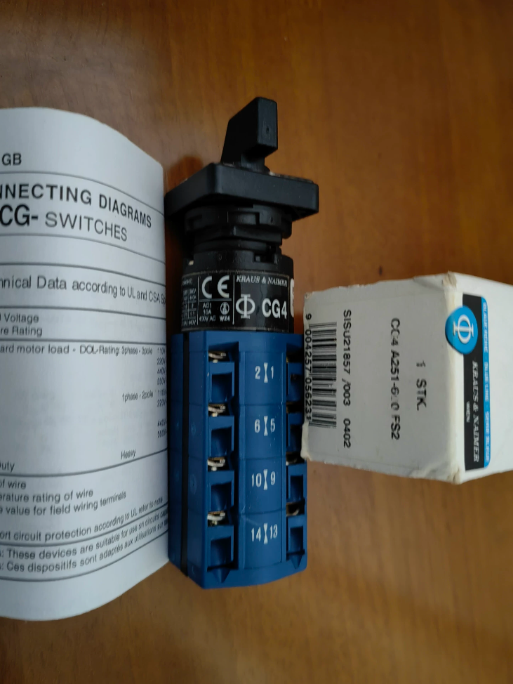 Kraus & Naimer Switch CG4-A251-600-FS2