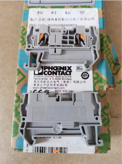 Phoenix Contact PT 4-3211757 Through-type Terminal Block As a basic push-in terminal block, PT 4-3211757 delivers excellent performance within the range of 32A/800V/0.2-6 mm², ideal for general applications such as industrial automation and power control. When exceeding the above limits or requiring special functions, select proper alternative models according to actual working conditions to ensure safe, reliable and efficient electrical connections. Phoenix Contact PT 4-3211757 Through-type Terminal Block As a basic push-in terminal block, PT 4-3211757 delivers excellent performance within the range of 32A/800V/0.2-6 mm², ideal for general applications such as industrial automation and power control. When exceeding the above limits or requiring special functions, select proper alternative models according to actual working conditions to ensure safe, reliable and efficient electrical connections.