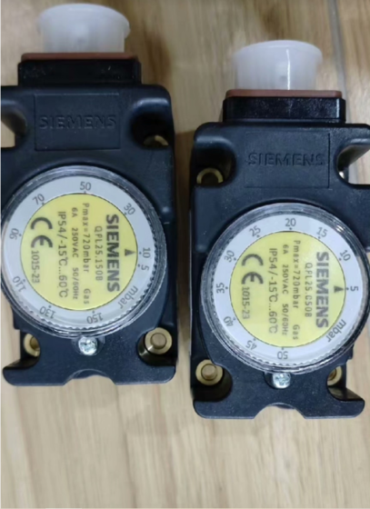 Siemens QPL25.050B is a high-performance gas pressure switch. Designed for medium and low pressure monitoring ranging from 5-50 mbar, it features IP54 protection grade and a mechanical service life of 100,000 cycles. It is widely used for safety protection of combustion systems. Check model parameters, pressure range and mounting interface during procurement to ensure full compatibility with system requirements.