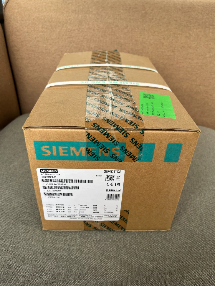  Siemens 1FL6042-2AF21-1AA1 Servo Motor