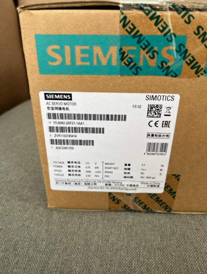 Siemens 1FL6042-2AF21-1AA1 Servo Motor This is a low-inertia (high dynamic performance) servo motor of Siemens SIMOTICS S-1FL6 series. It is specially matched with SINAMICS V90 series servo drives to form a cost-effective and high-dynamic servo system. Siemens 1FL6042-2AF21-1AA1 Servo Motor This is a low-inertia (high dynamic performance) servo motor of Siemens SIMOTICS S-1FL6 series. It is specially matched with SINAMICS V90 series servo drives to form a cost-effective and high-dynamic servo system.