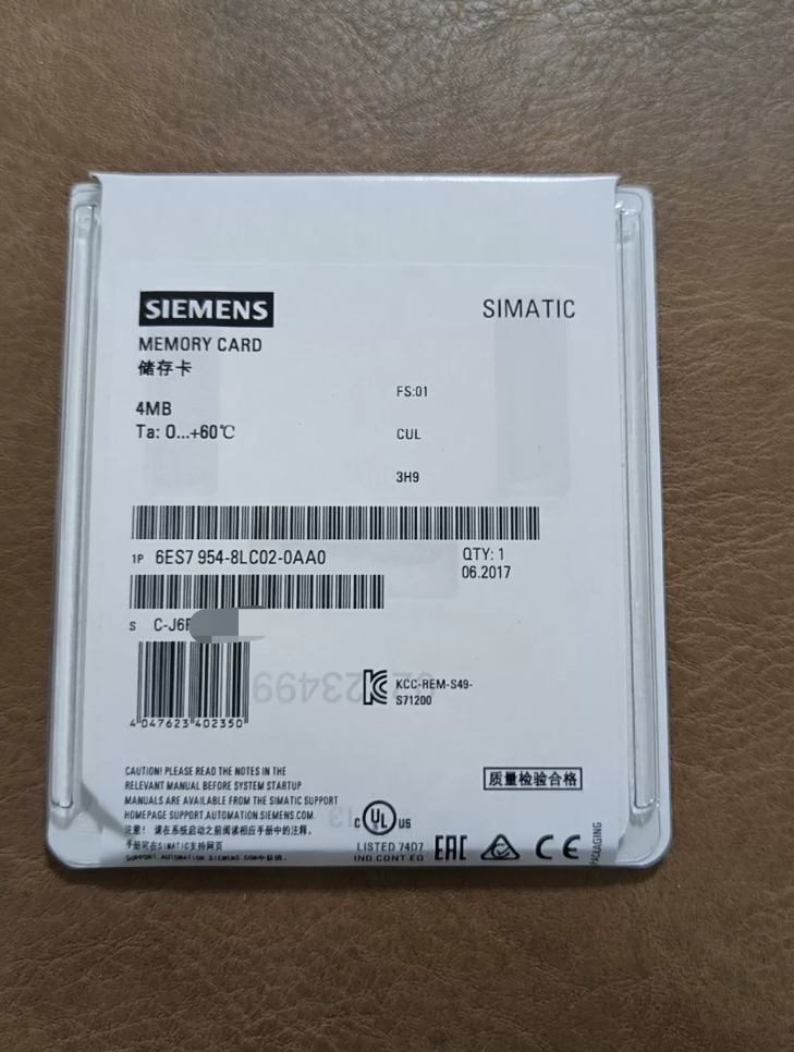 6ES7954-8LC02-0AA0 SIEMENS SIMATIC Card