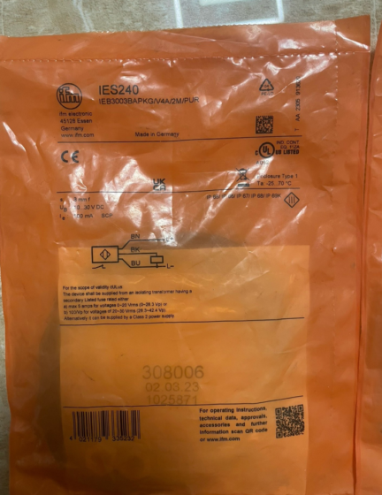 IFM IES240 Inductive Proximity Sensor