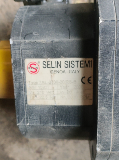سيلين سيستمز 7AL-2700-20RS-B محرك سيرفو Selin Sistemleri 7AL-2700-20RS-B Servo Motor