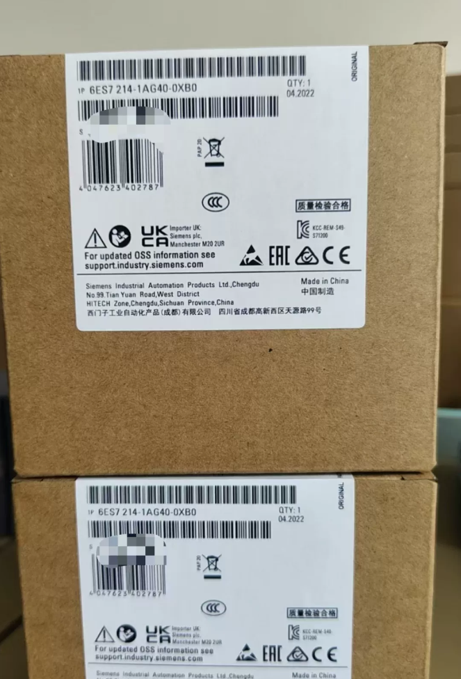 Modello CPU Siemens 6ES7214-1AG40-0XB0