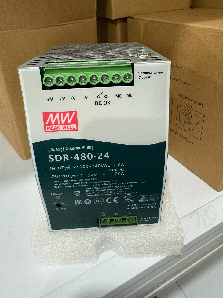  MEAN WELL SDR-480-24 Блок питания
