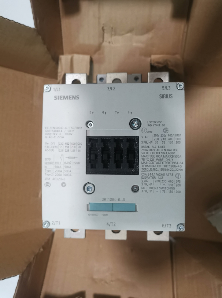 Siemens 3RT1064-6AP36 Contactor