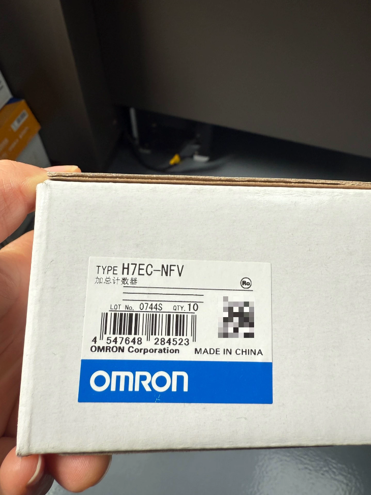 OMRON H7EC-NFV Self-Powered 8-Digit Total Counter