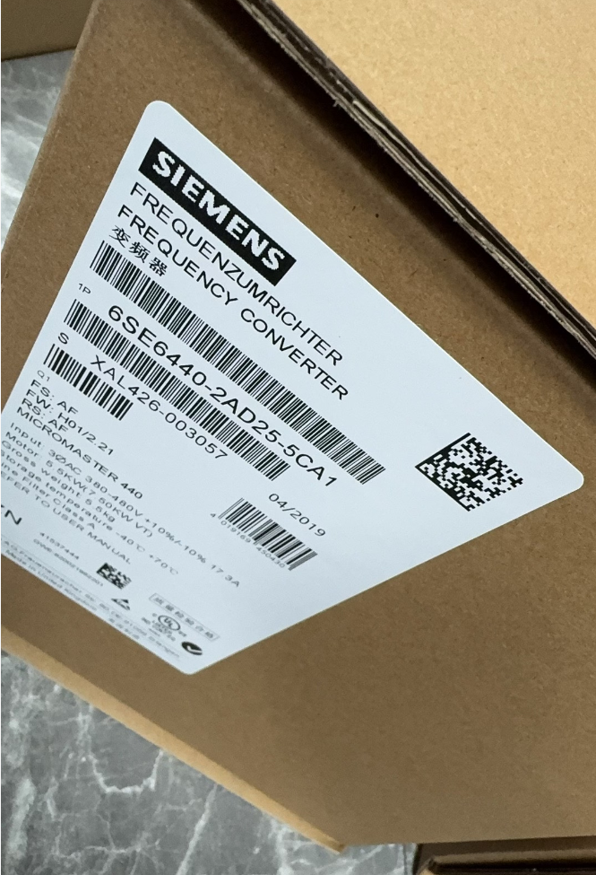 Siemens 6SE6440-2AD25-5CA1 Three-Phase Frequency Inverter