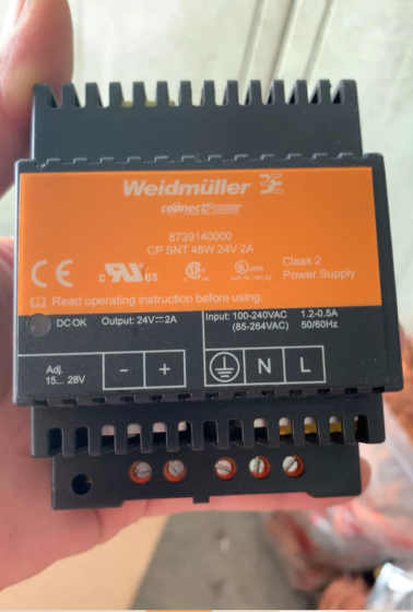 ไวด์มุลเลอร์ 8739140000 การสลับพาวเวอร์ซัพพลาย Weidmüller 8739140000 Switching Power Supply