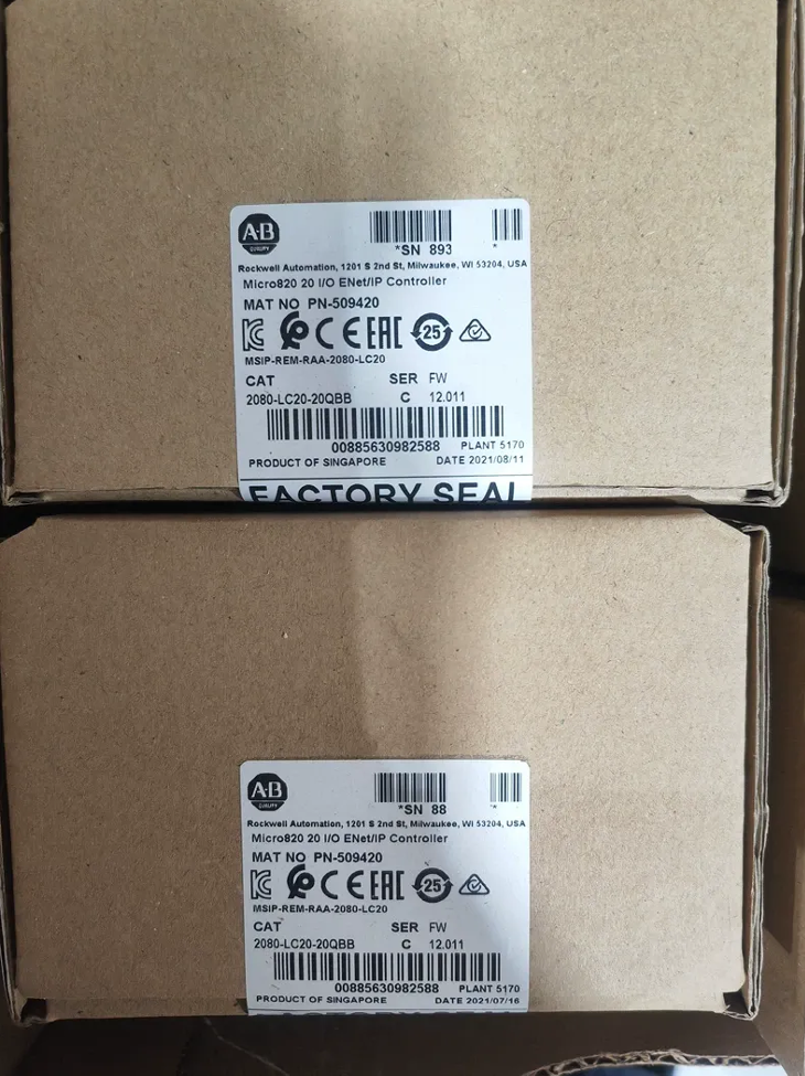 Allen‑Bradley 2080-LC20-20QBB Programmable Logic Controller