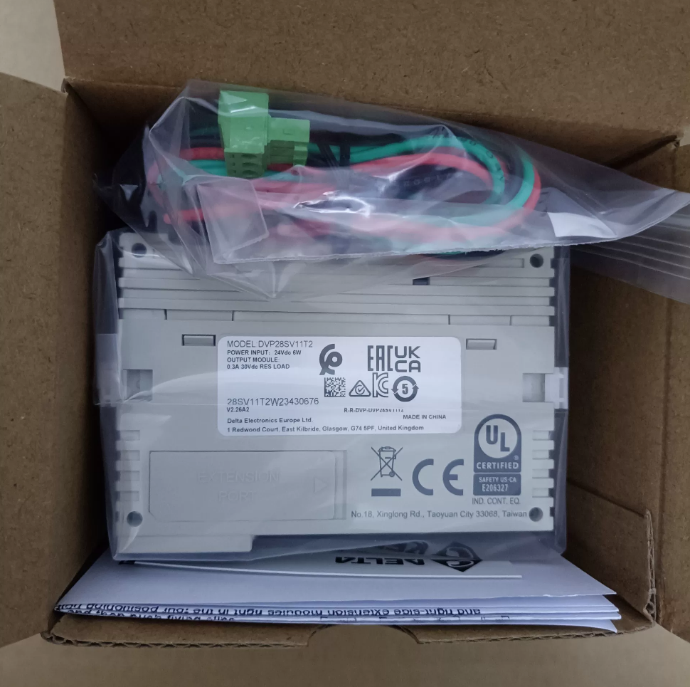 Delta DVP28SV11T2 High-Performance Slim-type PLC