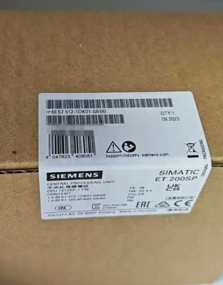 Siemens 6ES7512-1DK01-0AB0 CPU