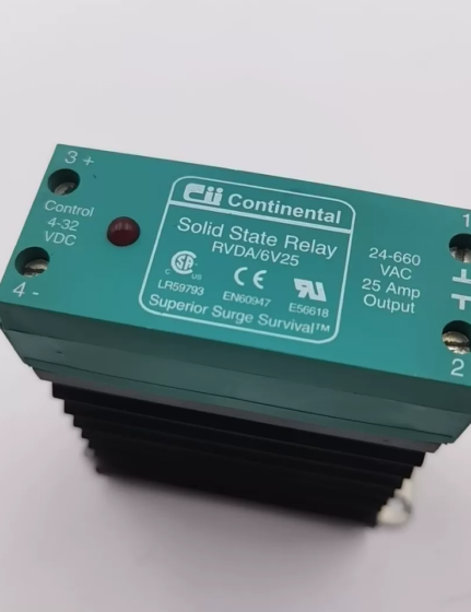 Continental RVDA/6V25 Solid‑State Relay (SSR)