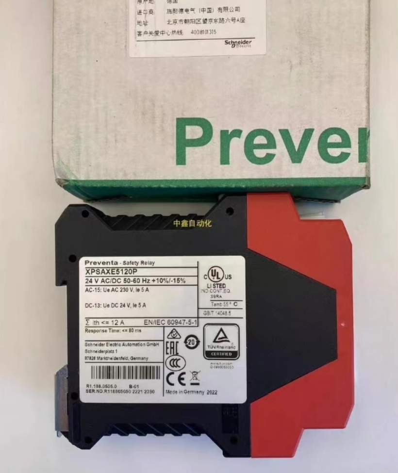 Schneider Electric XPS-AXE5120P Safety Relay