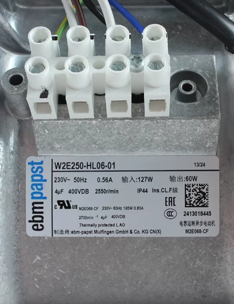  ebm-papst W2E250-HL06-01 Axial Fan