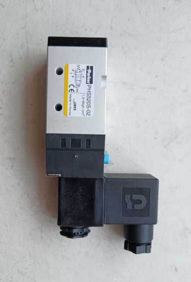 Parker PHS520S‑02 Solenoid Pilot‑Operated Pneumatic Valve